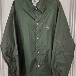 Men's 1996 Calvin Klein CK Full Zip Jacket Rare Vintage